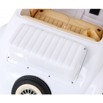 Mercedes Benz Retro 540A dla dzieci Biały + Tryb 